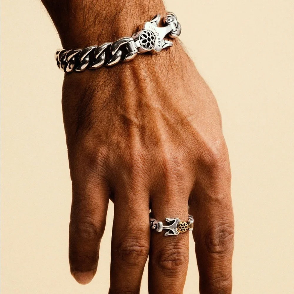Good Art Hlywd (2001) Silver Curb Chain Bracelet - Picture 6 of 16